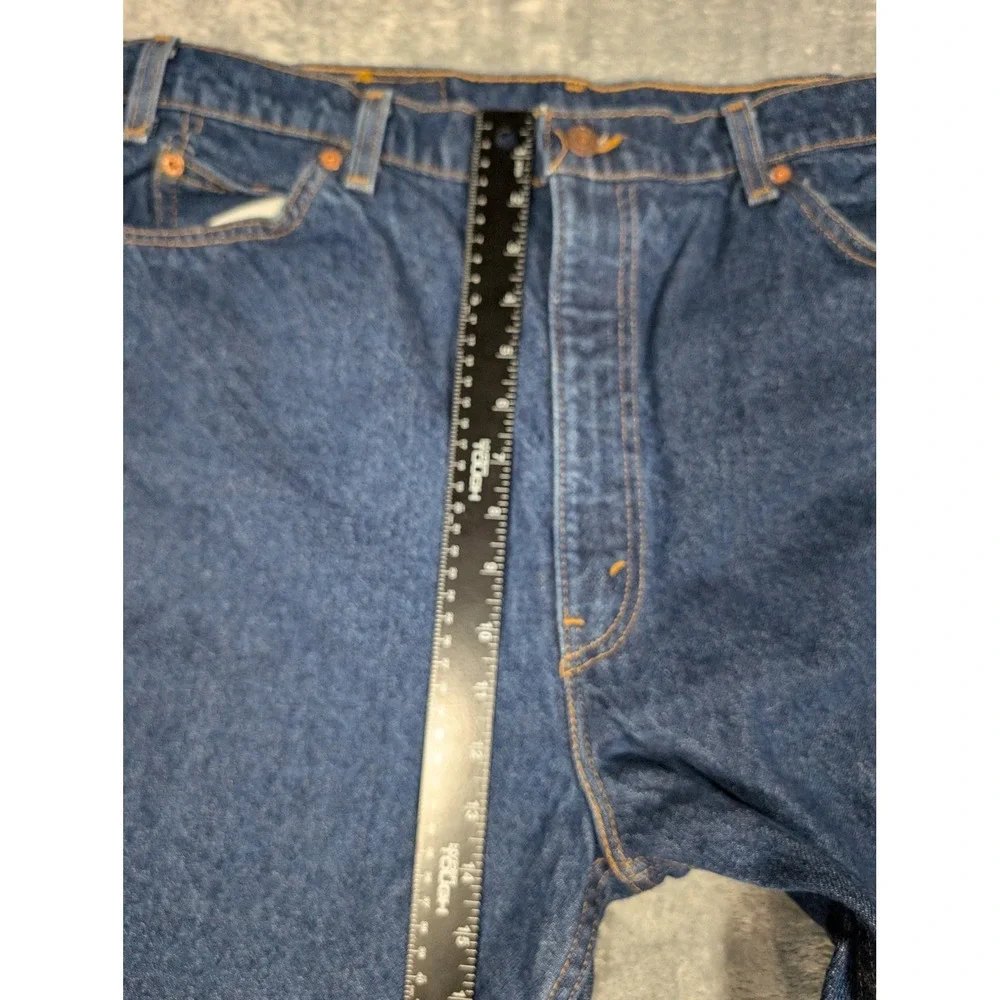 Vintage Levis 505 Jeans Mens 42x32 Blue Denim Regular Fit Straight Leg USA 90s